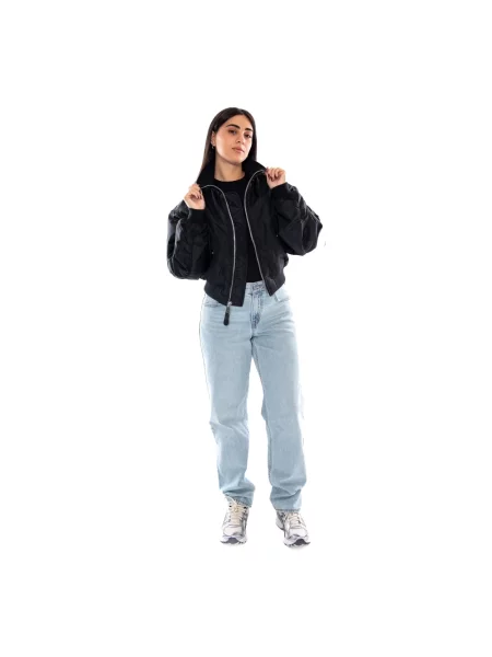 Kurtka bomber Alpha Industries czarny