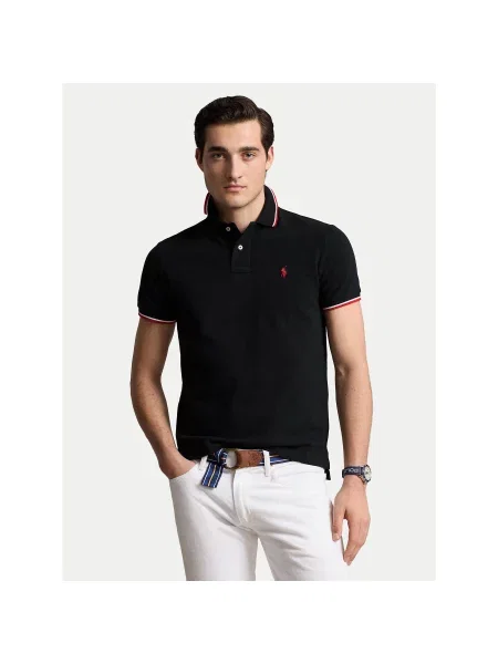 Polo majica Polo Ralph Lauren s kratkimi rokavi črna
