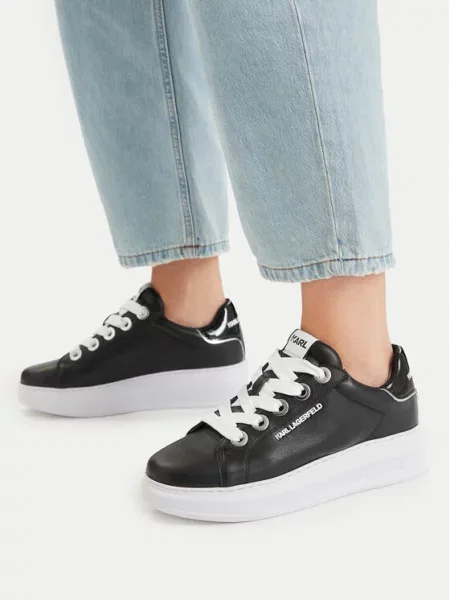 KARL LAGERFELD Sneakersy Kapri czarny