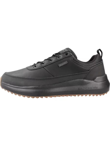 Sneakersy Skechers skórzane czarne