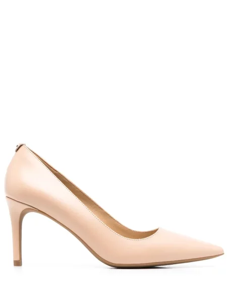 Pantofi cu toc Michael Michael Kors din piele roz