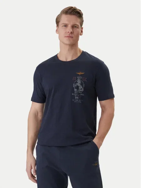 Aeronautica Militare Tricou Bleumarin