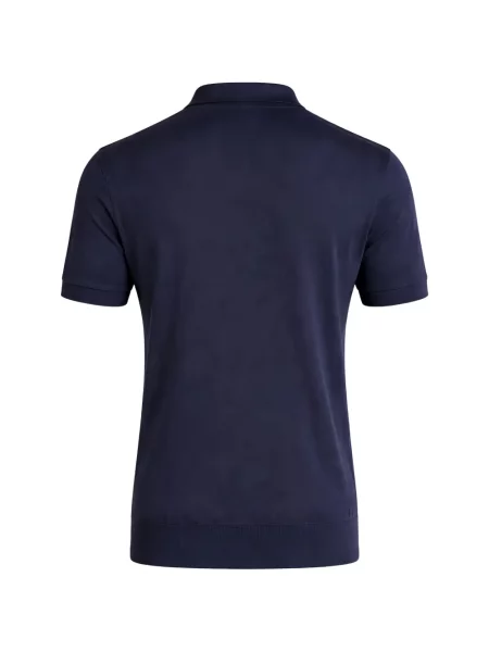 Scurt tricou polo Tombolini albastru