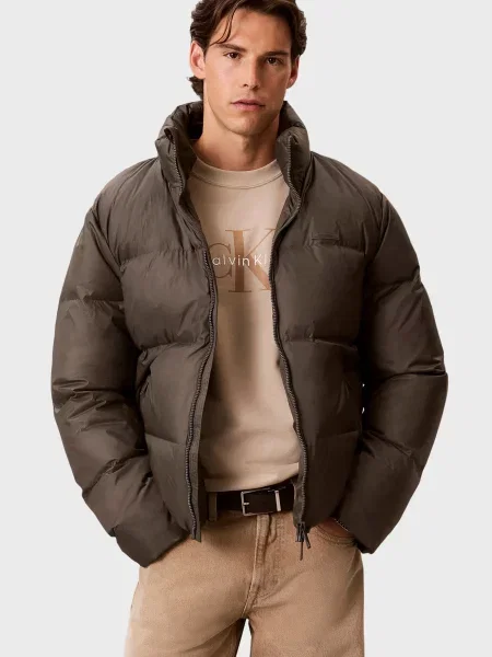 Пуховик Calvin Klein коричневий