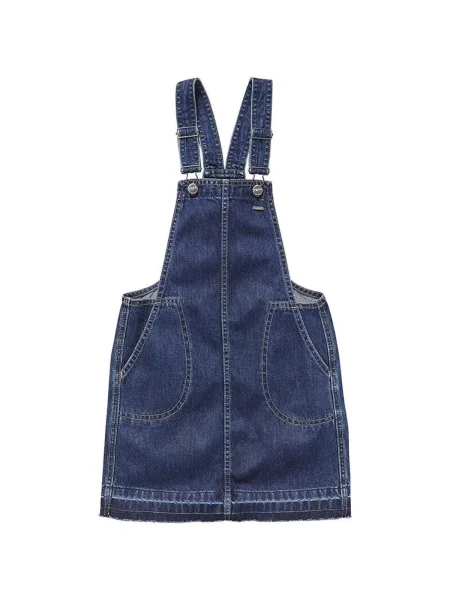 Salopetă de blugi copii Pepe Jeans albastru