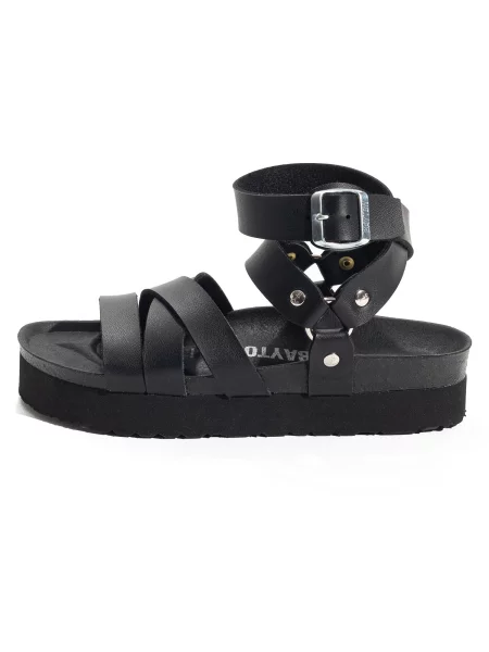 Bayton Sandale cu baretă HARING' negru