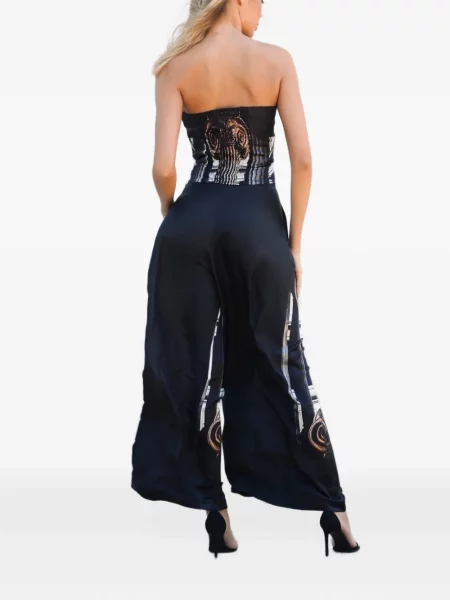 Top Tessitura cu imagine negru