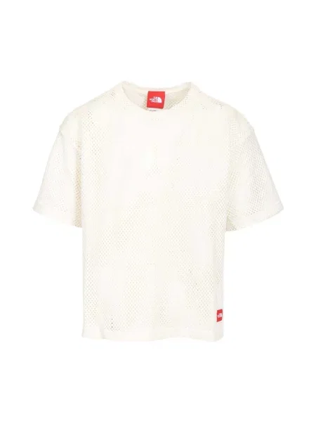 Koszulka sportowa The North Face z siateczką biała