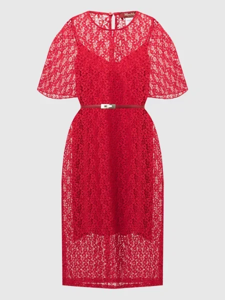 Платье Max Mara красное