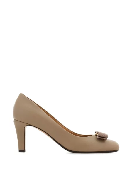 Pantofi cu toc Ferragamo cu funde