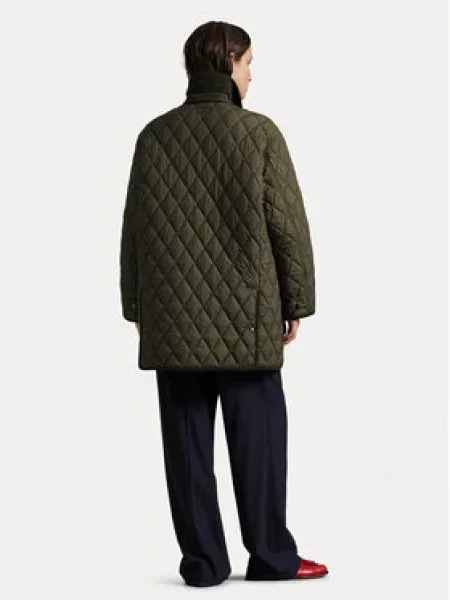 Polo Ralph Lauren Átmeneti kabát Sötétzöld Oversize