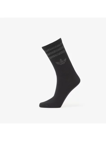 Pruhované ponožky Adidas Originals biela