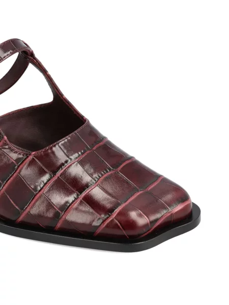Papuci tip mules Loewe roșu