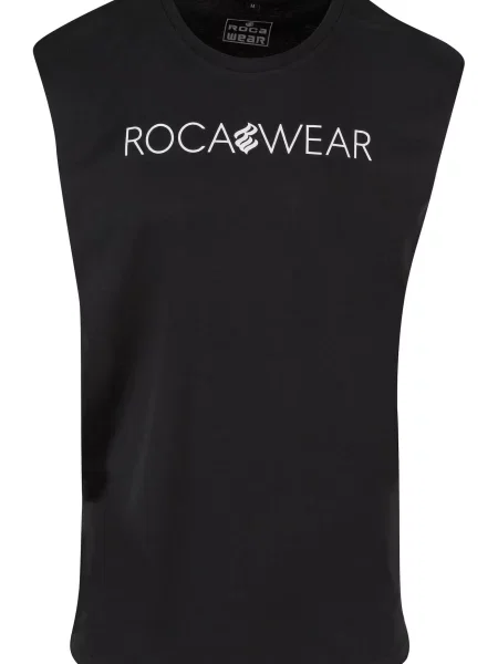 ROCAWEAR Majica Next One črna bela