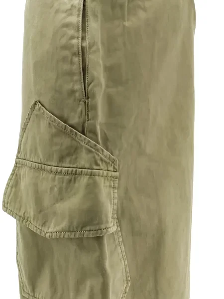 Pantaloni scurți cargo Loewe cu autograf verde