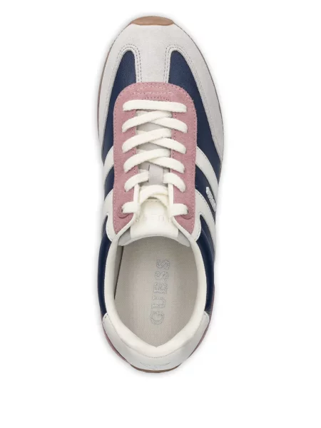 Sneakerși Guess cu imagine albastru