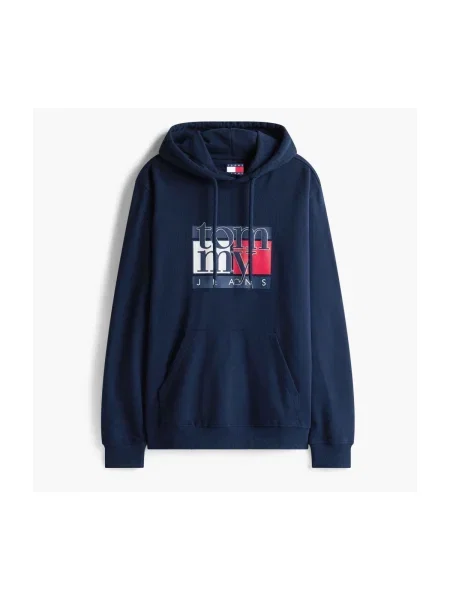 Geacă de blugi Tommy Jeans albastru