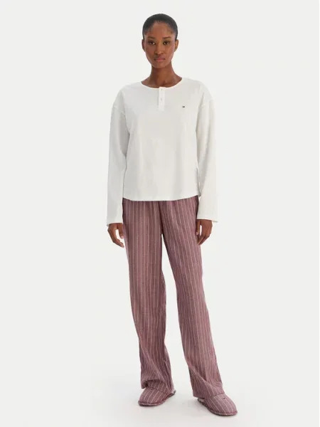 Tommy Hilfiger Piżama Écru