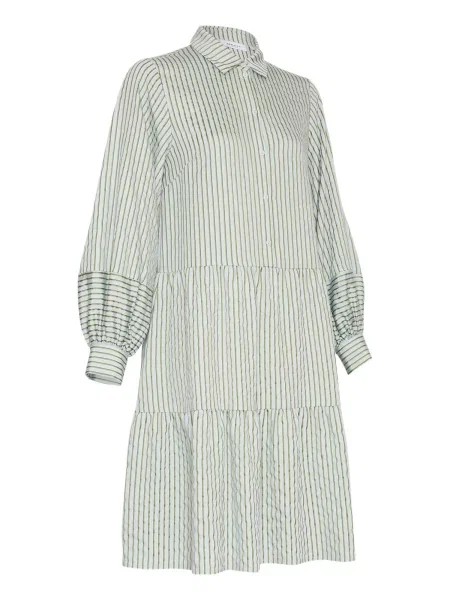MOSS COPENHAGEN Rochie tip bluză Selenia' verde