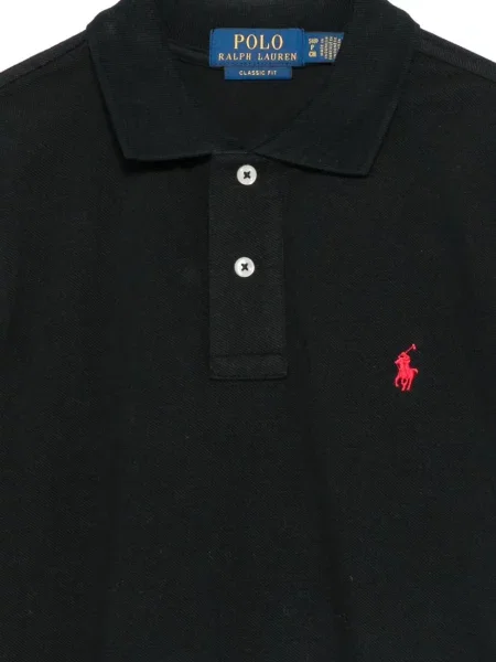 Koszulka polo dziecięca Polo Ralph Lauren czarna