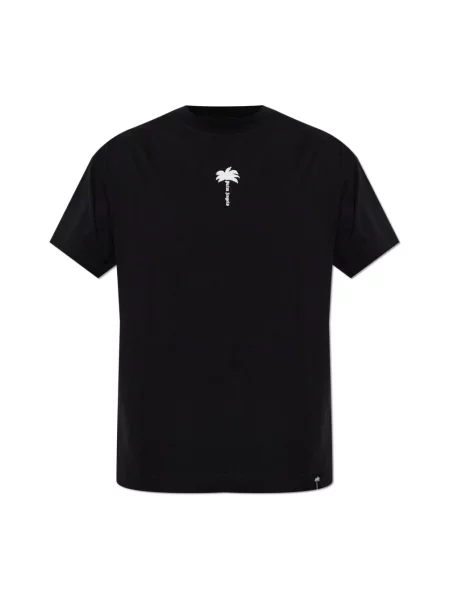 Koszulka Palm Angels z logo czarna