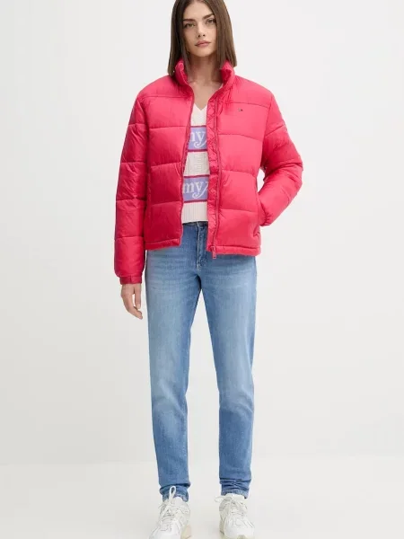 Tommy Jeans Bombažen pulover bež