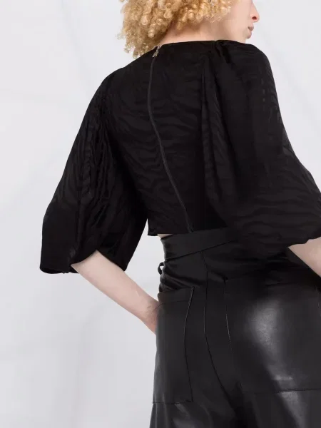 Bluzka Rotate czarna