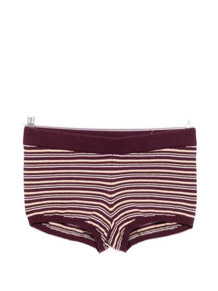 Pantaloni scurți din denim Eb Denim tricotate violet