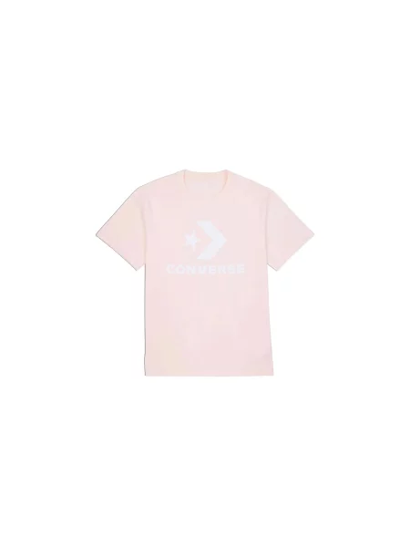 Converse Standard Fit Large Logo Star Chevron Tee Mężczyźni Koszulki Converse Size: S różowy