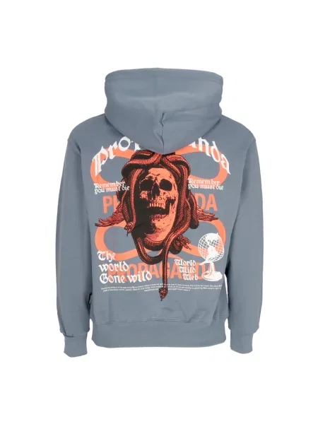 Bluza z kapturem Propaganda niebieska