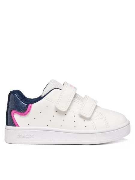 Αθλητικά Geox B Eclyper Girl λευκό