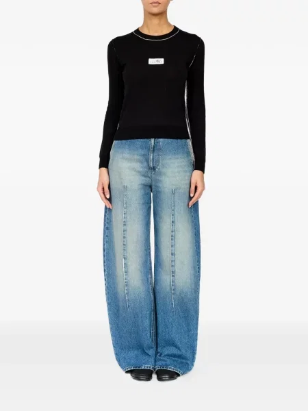 Pulover Mm6 Maison Margiela de lână negru
