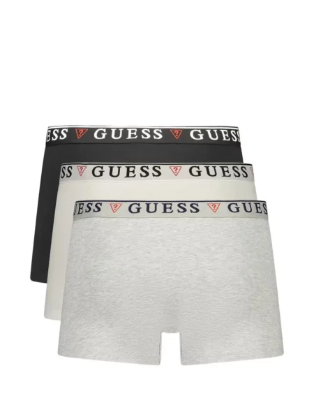Boxeri Guess cu autograf gri