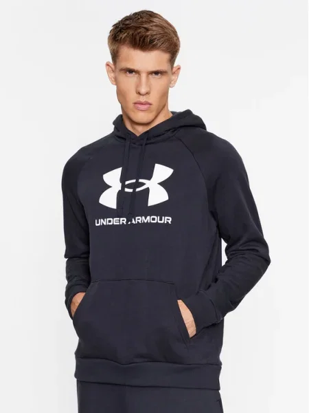 Hanorac din fleece Under Armour din fleece negru
