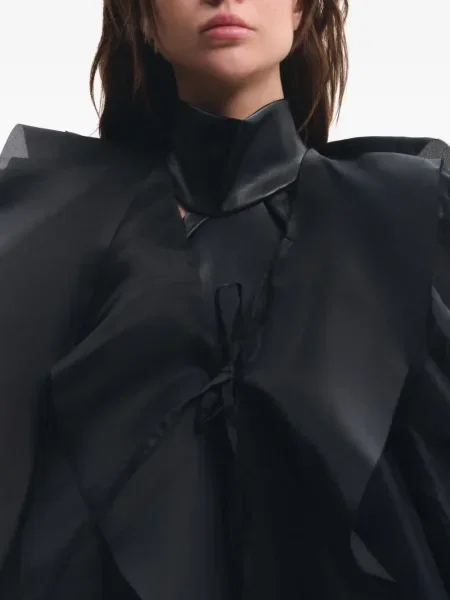 Geacă Lika din organza negru