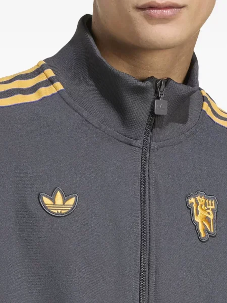 Tričko Adidas s polovičními zipem bílé