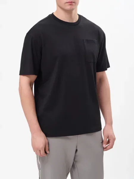 Футболка Ea7 Emporio Armani чорна