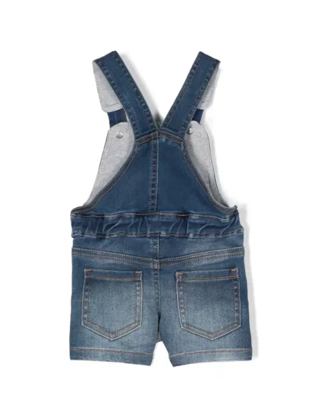 Spodnie dziecięce Moschino niebieskie