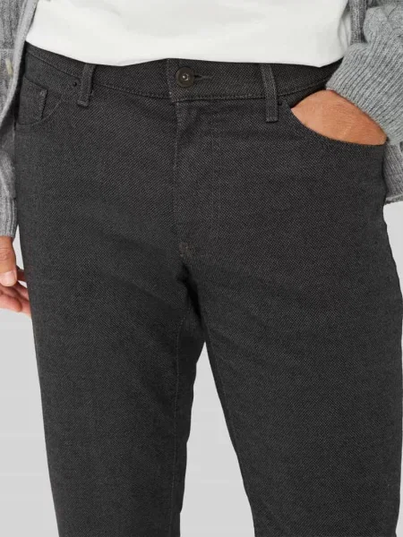 Chinosy o kroju regular fit z mieszanki bawełny z dodatkiem model Wool Look Flex' Brax