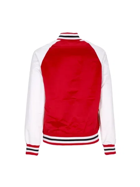 Kurtka bomber Mitchell & Ness czerwony