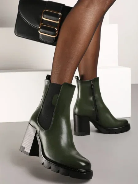 Botine Rinbelle verzi