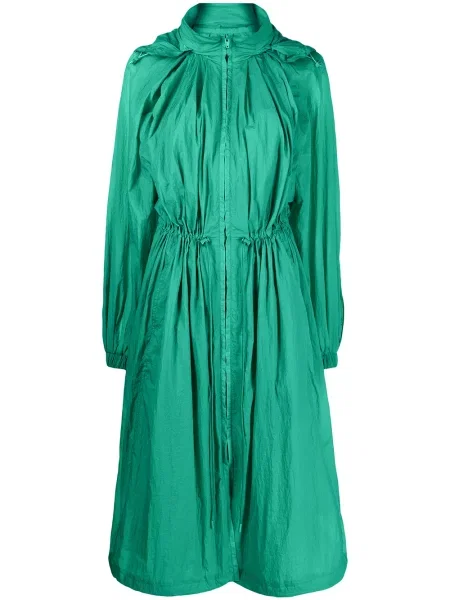 Rochie Juun.j cu glugă de costum verde