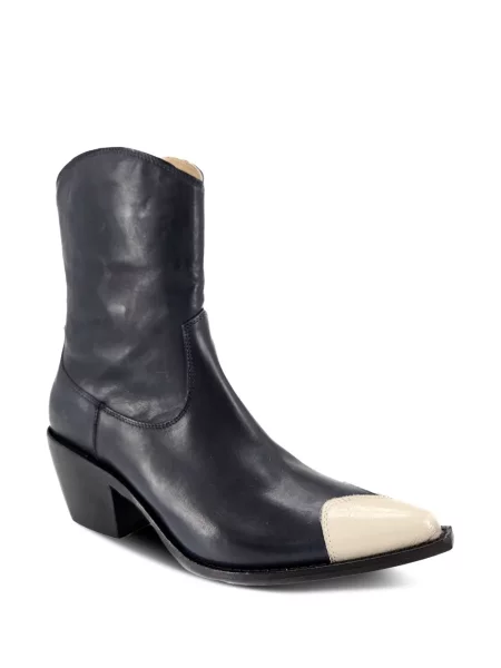 Botine Madison.maison cu motiv cu inimi cowboy albastru
