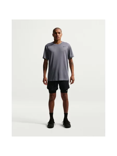 Koszulka Nike Sport Dri-FIT ciemnoszary S szara