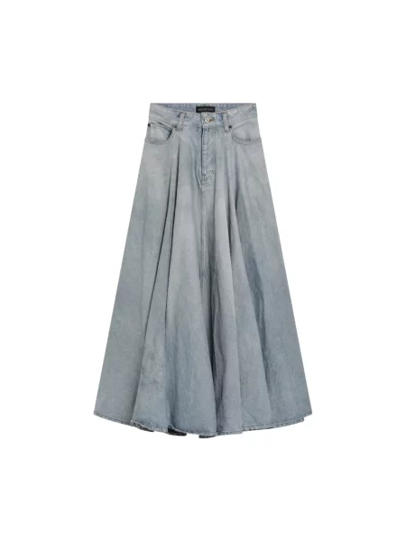 Maksi spódnica maxi Balenciaga niebieska