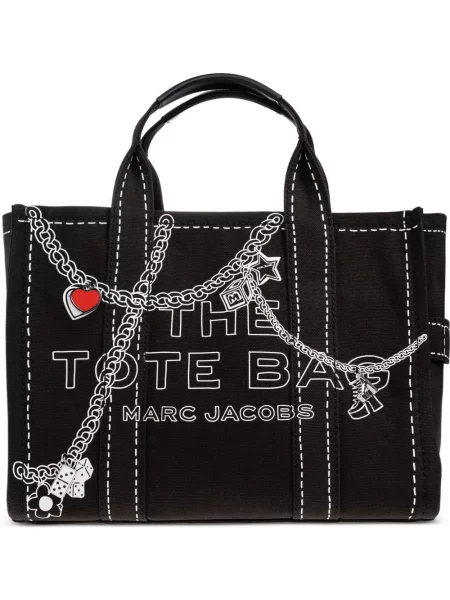 Colier Marc Jacobs cu imagine negru