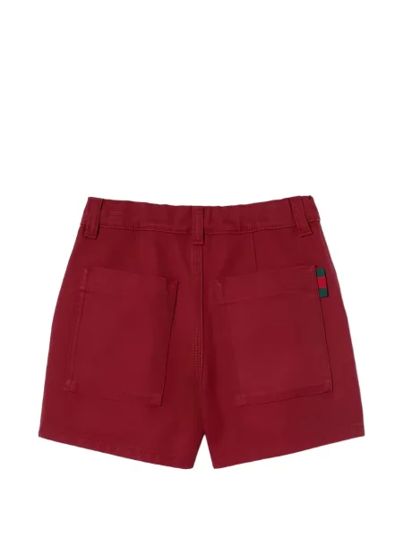Szorty dziecięce Gucci czerwone