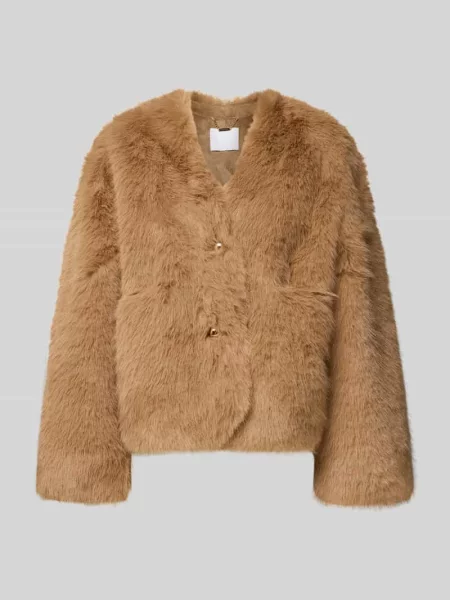 Kurtka ze sztucznego futra z obszyciem ze sztucznego futra Rich & Royal