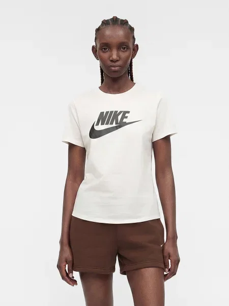 Nike Sportswear Tričko Essential čierna biela