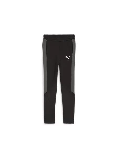 Młodzieżowe spodnie dresowe EVOSTRIPE PUMA Black czarne